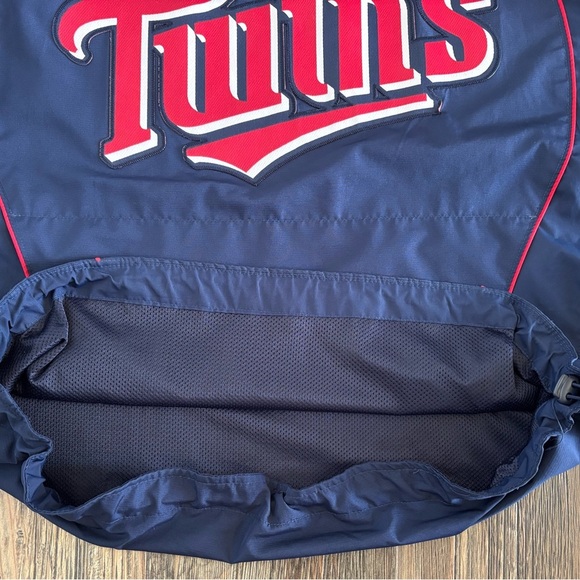 Minnesota Twins Majestic Cool Base 1/4 Zip Pullover Jacket Mens M Windbreaker - Picture 8 of 10